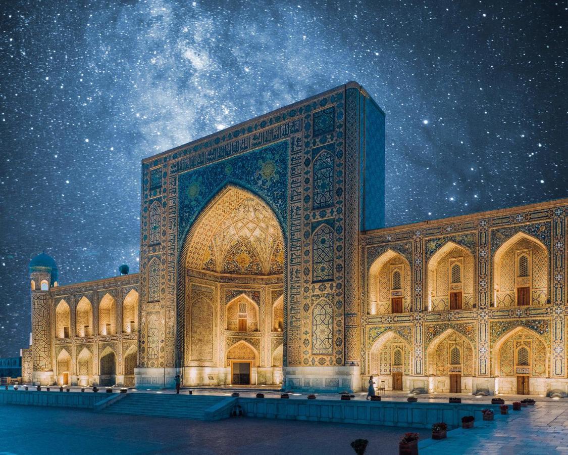 Gold Camel Registan Hotel Samarkand Bagian luar foto